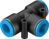 Push-in T-connector - QST-12 - Festo Corporation