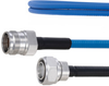 Plenum Low PIM 4.3-10 Male to 4.3-10 Female Cable SPP-250-LLPL Coax in 150 cm Using Times Microwave Parts and RoHS - FMCA1844-150CM - Fairview Microwave Inc.