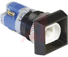 LIGHT PUSHBUTTON SWITCHES, 5 AMPS, 250VAC, SQUARE MOM. IMPULSE SWITCH - 70162553 - Allied Electronics, Inc.