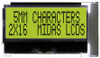 LCD Monochrome Displays - 1460820 - RS Components, Ltd.