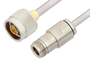 N Male to N Female Cable 60 Inch Length Using PE-SR401AL Coax , LF Solder - PE3988LF-60 - Pasternack