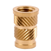 E-Z Sonic™ Threaded Insert for Plastic - Straight - Flanged - 1/4-20 -- FL-420-HI - Image