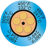 Thermax Clock Indicator Irreversible Temperature Sensitive Recording Strip -- 05CTHMRNG8F01PK