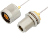 N Male to N Female Bulkhead Cable 12 Inch Length Using PE-SR047AL Coax - PE34154LF-12 - Pasternack