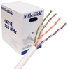 CAT5E PLENUM CMP WHITE 1K PULL BOX 350 MHz -- 30-50014-WHITE - Image