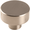 Modern Disc Knob, Satin Nickel -- 814628