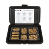 E-Z Sonic™ Threaded Insert Assortment Kit - Straight -Flush - 4-40 to 1/4-20 -- EZ-HI300
