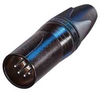 Neutrik NC5MXX-BAG 5-Pin Male XLR Cable End Connector Black/ - NEUNC5MXXBAG - HAVE, Inc.