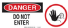 Admittance Sign - 69109 - Brady Corporation