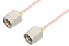 SMA Male to SMA Male Cable 12 Inch Length Using PE-047SR Coax, RoHS - PE3656LF-12 - Pasternack