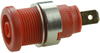 Test Socket, 25A, Quick Connect, Red; Gender Hirschmann Test And Measurement - 92K8695 - Newark, An Avnet Company