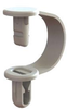 Cable Hanger, Push In, Nylon 6.6/natural; Cable Clamp / Clip Type Essentra Components - 66AJ3252 - Newark, An Avnet Company