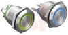 SWITCH, RING ILLUMINATED, WHITE, SCREW - 70099291 - Allied Electronics, Inc.