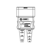 SB®50 Boot, no cover, Source - 3-6055P1 - Anderson Power Products