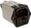 Power Entry Module, Power Entry; 250 VAC; 10 A; 0.031 to 0.098 in.; IEC - 70185626 - Allied Electronics, Inc.