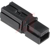 Connector, Powerpole PP15, housing and 15 amp contact 16/20AWG, black - 70162092 - Allied Electronics, Inc.