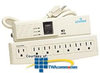 Leviton 7-Outlet (6 Switched, 1 Continuously live) Strip.. -- 4950-PST - Image