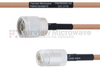 N Male to N Female MIL-DTL-17 Cable M17/128-RG400 Coax in 48 Inch - FMHR0065-48 - Fairview Microwave Inc.