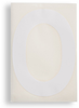 ToughStripe Die-Cut White Letter O - 121776 - Brady Corporation