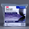 3M Dual Lock TB3541/TB3542 Black Hook & Loop Tape - Mushroom Hook with 400 stems/in Stem Count - 1 in Width x 10 ft Length - 97628 - 051111-97628 - R. S. Hughes Company, Inc.