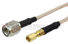 SMA Male (Plug) to SSMC Plug (Male) Cable RG-316 Coax Up To 3 GHz, 1.35 VSWR in 36 Inch and RoHS - FMC0234315LF-36 - Fairview Microwave Inc.