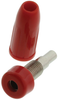 Banana Jack, 15A, Crimp/solder, Red; Gender Abbatron Hh Smith - 82T5301 - Newark, An Avnet Company
