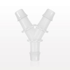 Y Connector, Barbed, Natural -- 61636