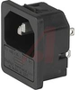 Fuseholder; 250 VAC; 5 x 20 mm; 1/1.5/2/2.5/3 mm; Panel Mount; -25 to degC - 70080634 - Allied Electronics, Inc.