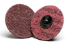 3M Scotch-Brite Non-Woven Aluminum Oxide Aluminum Surface Conditioning Quick Change Disc - Medium Grade - 1 1/2 in Diameter - 54109 - 051141-54109 - R. S. Hughes Company, Inc.