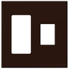 Standard Wall Plate - VWP-2RC-BR - Lutron Electronics Co., Inc.