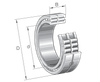 Precision Cylindrical Roller Bearings - SL014934-A-C3 - Pacific International Bearing, Inc.