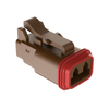 Rectangular Connector Housings - AT06-2S-BRN-ND - DigiKey