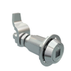 Vise Action® Compression Latch, Large Size, 8 mm Square Recess, Zinc Alloy, Chrome Plated, Bright - E3-119-21 - Southco