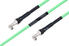 Temperature Conditioned SMA Male Right Angle to SMA Male Right Angle Low Loss Cable 12 Inch Length Using PE-P300LL Coax - PE3M0232-12 - Pasternack