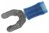 Terminal, Spade/fork, #8, Crimp, Blue, Full Reel; Product Range Amp Te Connectivity - 26R1539 - Newark, An Avnet Company