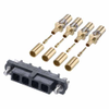 4 Pos. Female SIL RG178 Cable Conn. Kit, Jackscrews - M80-4000000F1-04-305-00-000 - Harwin Plc