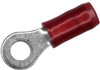 Terminal, Ring Tongue, #6, Crimp, Red; Stud Size - Metric Amp - Te Connectivity - 90F3549 - Newark, An Avnet Company