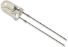 Led, White, T-1 3/4 (5Mm), 2.3Cd, 475Nm; Led Color Vcc (Visual Communications Company) - 93K6517 - Newark, An Avnet Company