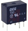 Relay;E-Mech;Comm/Signal;SPDT;Cur-Rtg 1A;Ctrl-V 12DC;PCB Mnt;TSC Series -- 70198737