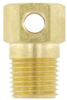 1/8-27 NPT Male Thread to 10-32 Female Threads Tee Adapter - MPAT-1810 - Beswick Engineering Co., Inc.