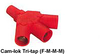 Cam-Lok Tri-Tap T - Red - 186-562 - Premier Lighting & Production Company