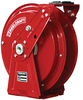 Dual Pedestal Spring Driven Medium Pressure Oil Reel - DP7800 OMP - Reelcraft Industries, Inc.