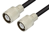 SC Male to SC Male Cable 72 Inch Length Using 93 Ohm RG62 Coax - PE34449-72 - Pasternack