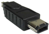 IEEE-1394 FireWire(r) 6-pin Male to 4-pin Male Adapter - FW17-01 - SFCable.com