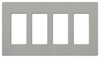 Standard Wall Plate - CW-4-GR - Lutron Electronics Co., Inc.