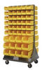 Bins & Systems - Ultra Stack and Hang Bins (QUS Series) - Louvered Racks - Complete Packages - QMD-36H-230240 - Image