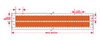 DATAB Dot Matrix Printable Labels - DAT-103-652-10 - Brady Corporation