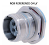 Circular Connector, Receptacle, 12 Position, 12-12, Jam Nut; Product Range Deutsch - Te Connectivity - 96T9599 - Newark, An Avnet Company