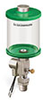 Green Color Key, Clear View Single Feed Electro Lubricator, 1 pt Acrylic Reservoir, 1/2” Male NPT, 24VDC - B5160-016AB024D4GW - Oil-Rite Corp.