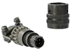Circular Connector Plug, Size 12, 3 Position, Cable; Product Range Amphenol Industrial - 08H0597 - Newark, An Avnet Company